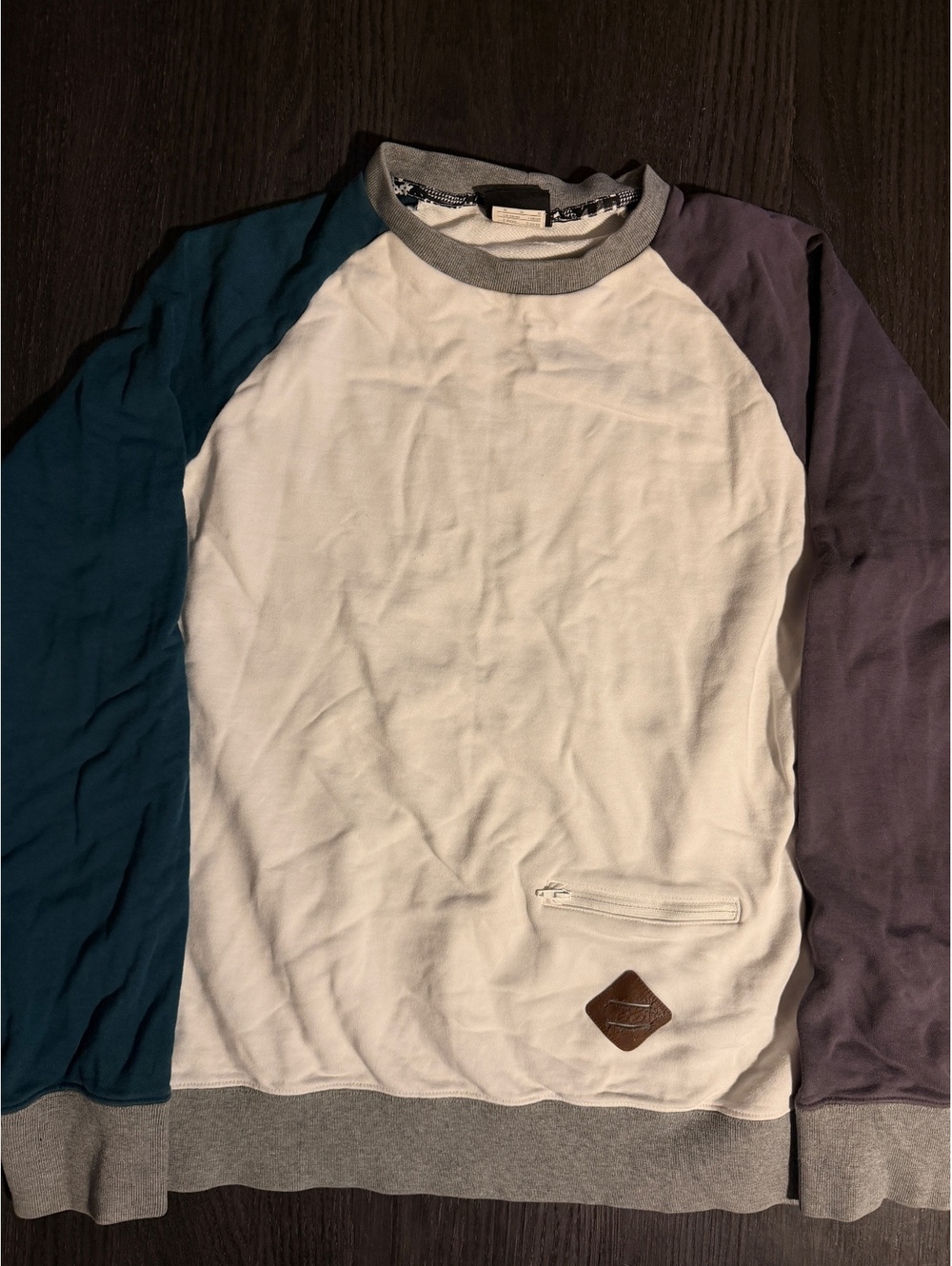 Vintage Nike 6.0 Action Sports Colorblock Sweatshirt M